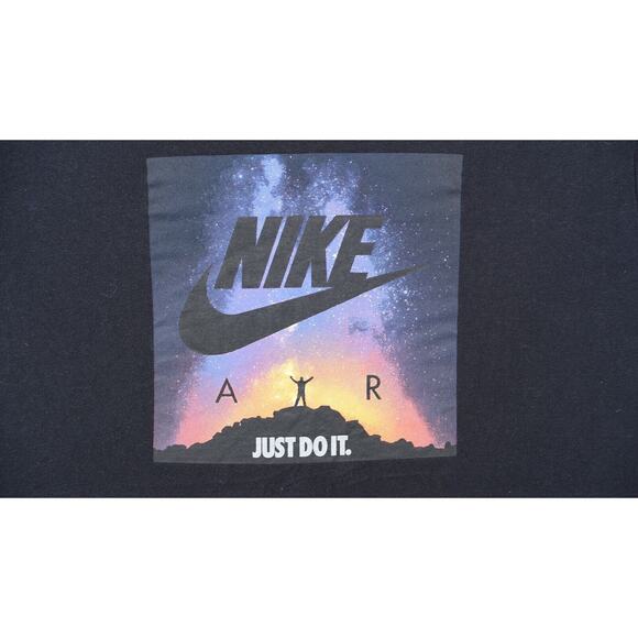 Nike Air Jordan Graphic Crew Neck T-Shirt Boys Youth SZ M Short Sleeve Black - Picture 2 of 8